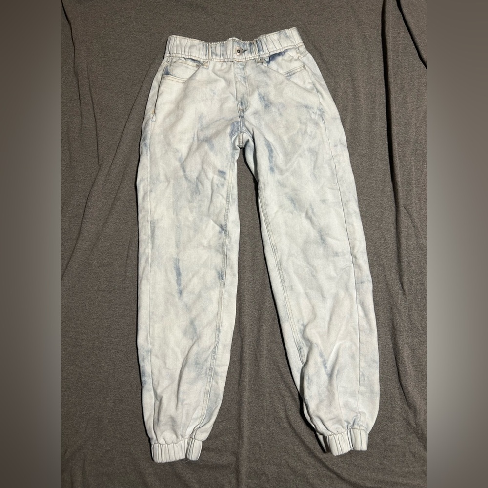 Rag & Bone Miramar Slip On Faux Jean Denim look Joggers size xxs Cotton - Picture 4 of 14